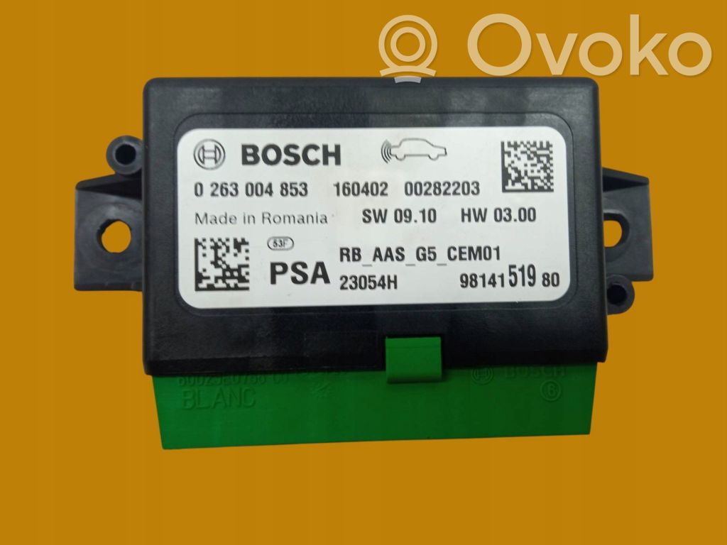 Peugeot 208 I Other control units/modules 