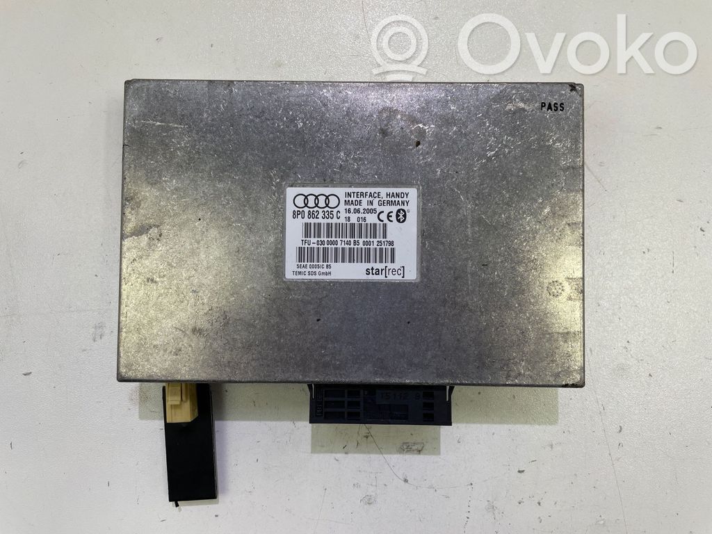 Audi A4 S4 B7 8E 8H Bluetooth control unit module 