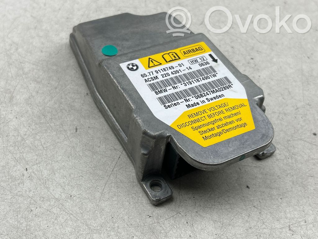 BMW 5 E60 E61 Airbag control unit/module 