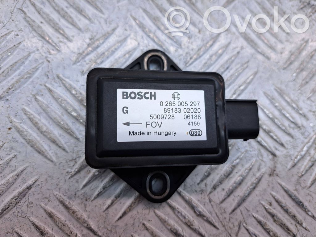 Toyota Corolla Verso AR10 ESP Drehratensensor Querbeschleunigungssensor 