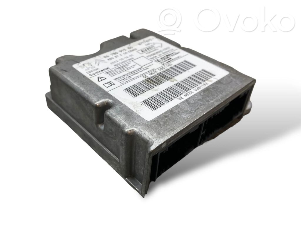 Citroen C4 II Unidad de control/módulo del Airbag 