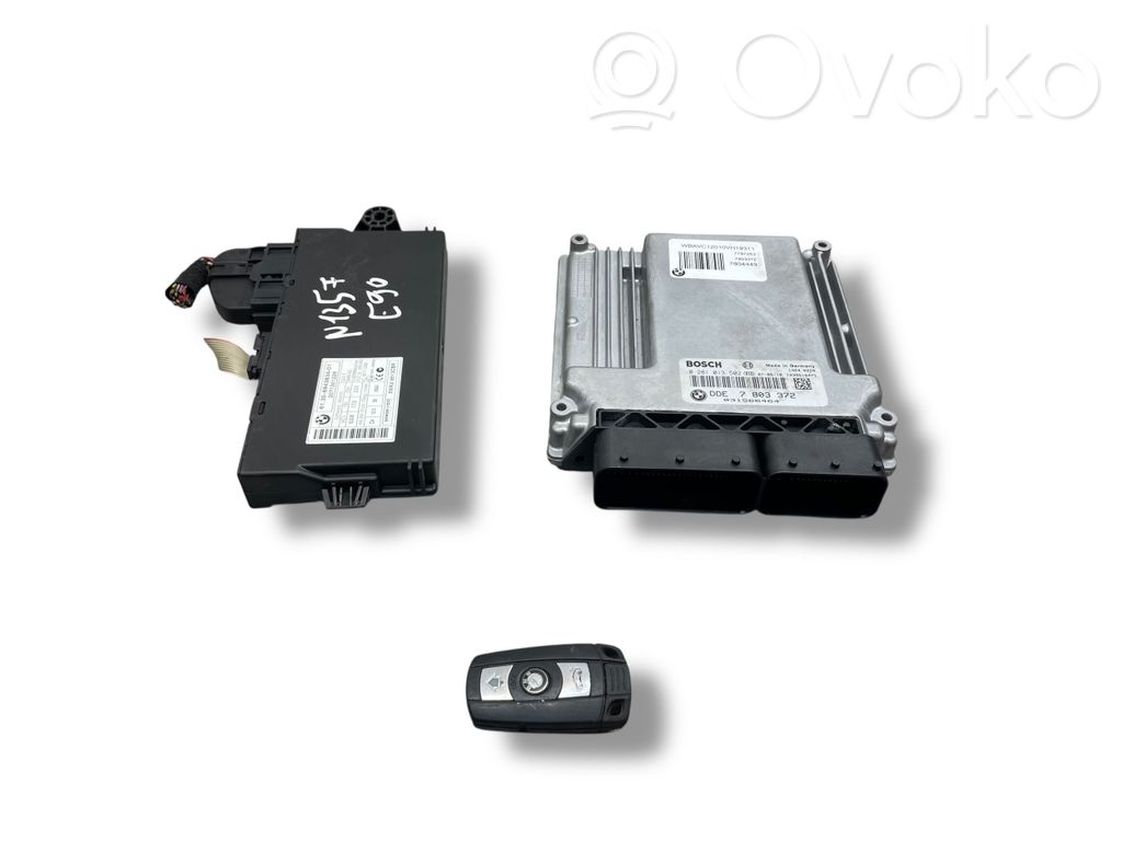 BMW 3 E90 E91 Engine ECU kit and lock set 