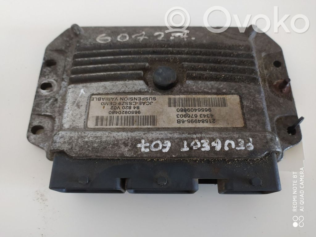 Peugeot 607 Gearbox control unit/module 