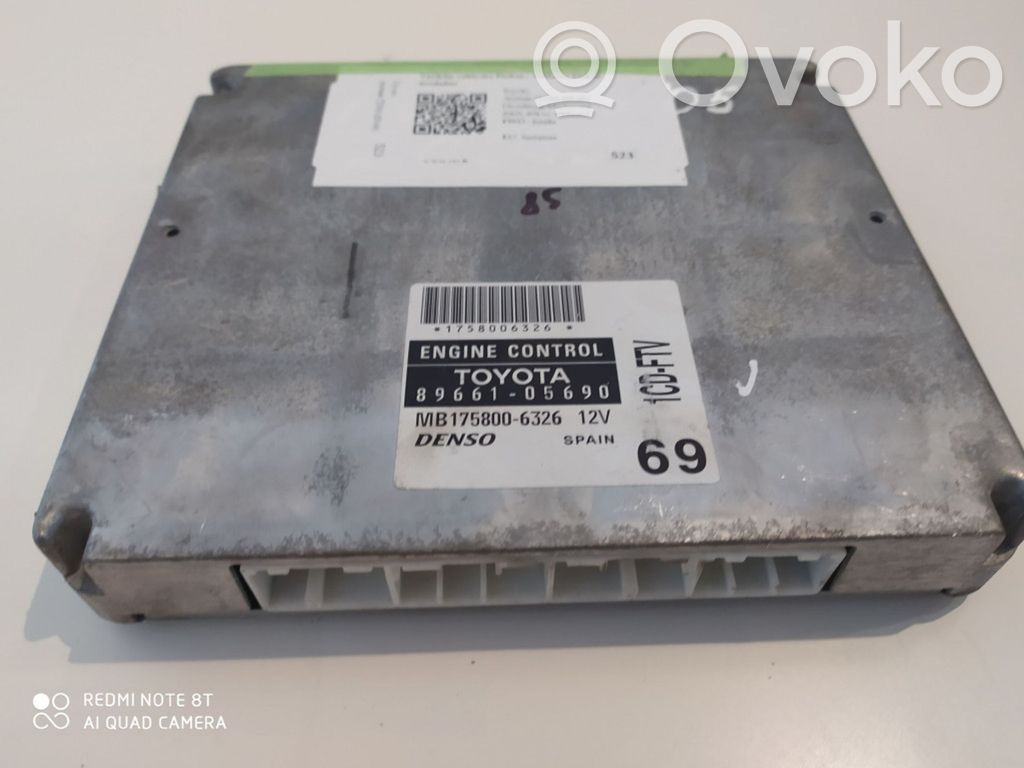 Toyota Avensis T250 Engine control unit/module 