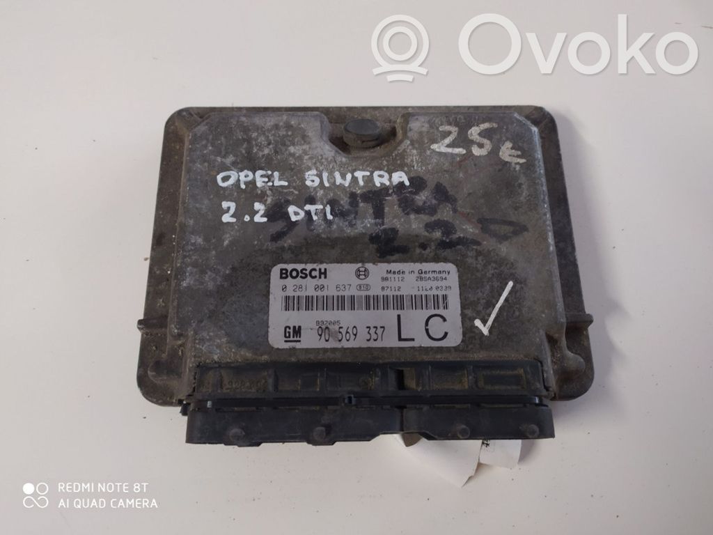 Opel Sintra Engine control unit/module 