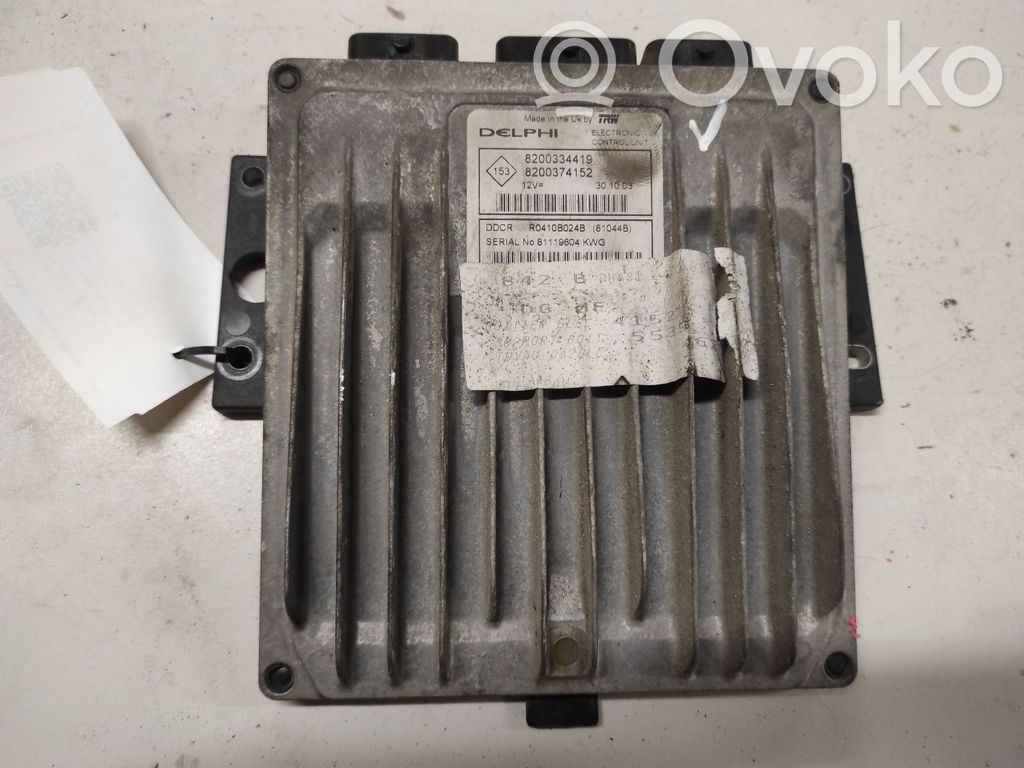 Renault Scenic II -  Grand scenic II Engine control unit/module 