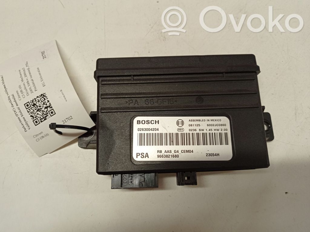Citroen C5 Parking PDC control unit/module 
