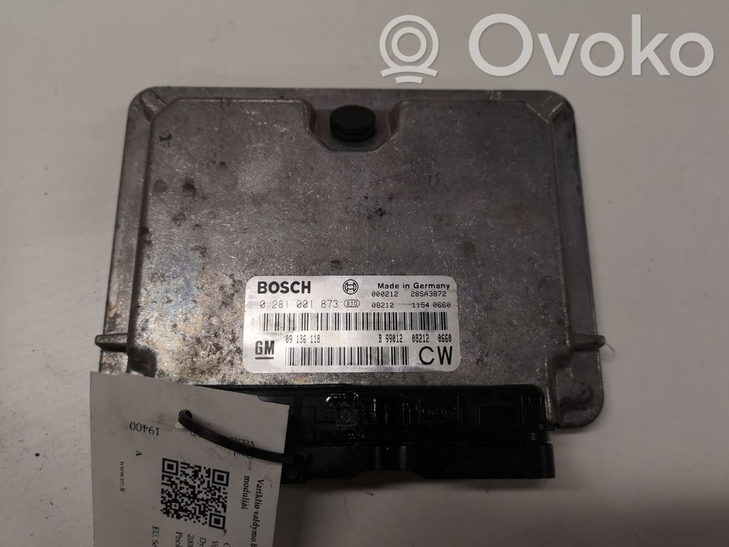 Opel Vectra B Engine control unit/module 