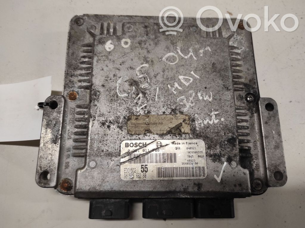 Citroen C5 Engine control unit/module 