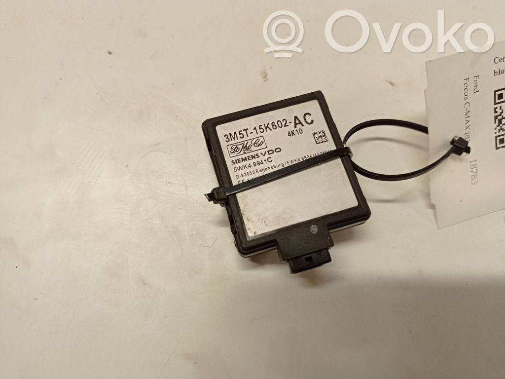 Ford Focus C-MAX Centrālās atslēgas vadības bloks 