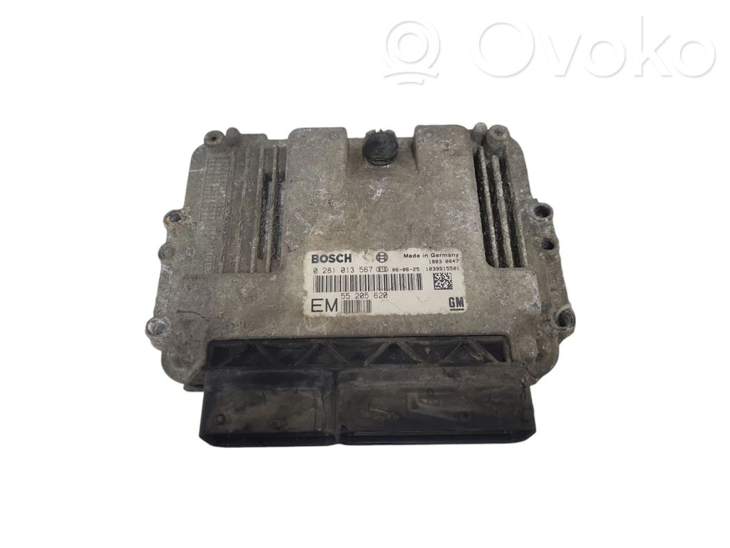 Opel Zafira B Engine control unit/module 