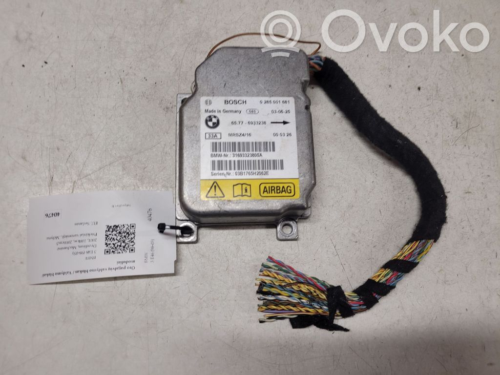 BMW 3 E46 Airbag control unit/module 