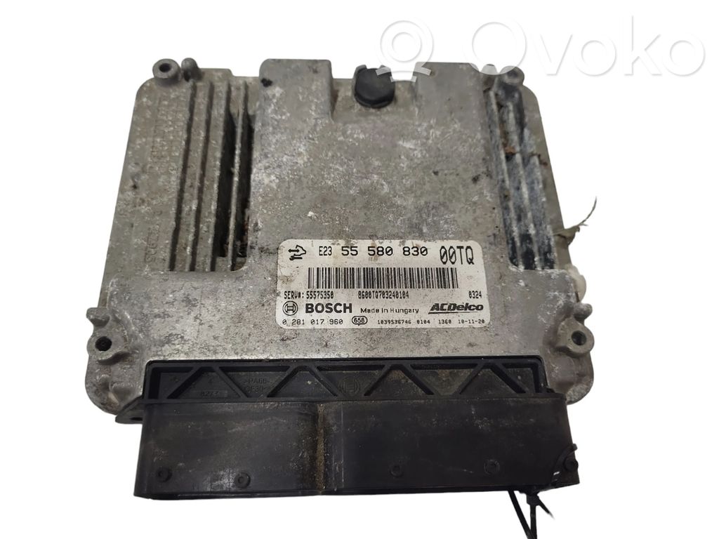 Engine control unit/module   55580830,0281017960,00TQ,1039S36746,55575350,86007Q703240104