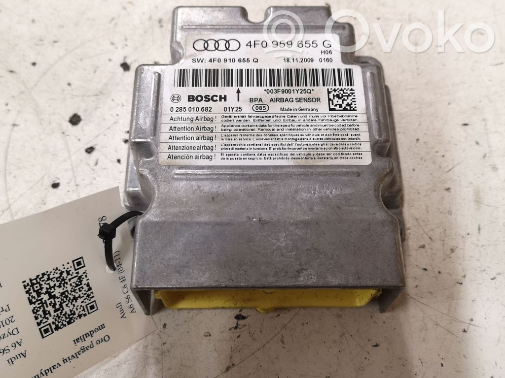 Audi A6 S6 C6 4F Airbag control unit/module 