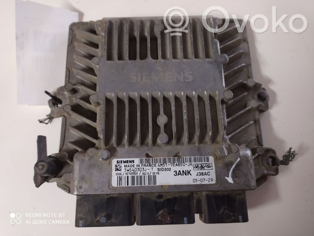Engine control unit/module   5WS40303JT