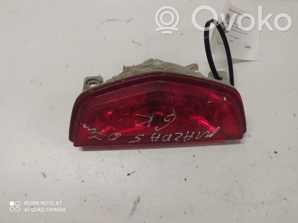 Mazda 5 Rear fog light 