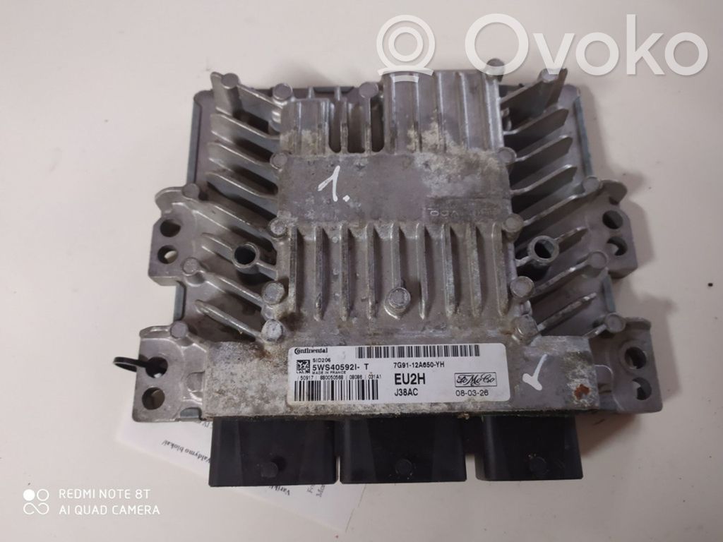 Ford Mondeo MK IV Engine control unit/module 
