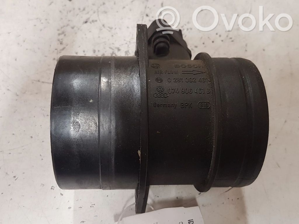 Volkswagen Golf V Misuratore di portata d'aria