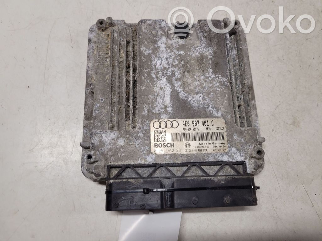 Audi A8 S8 D3 4E Engine control unit/module 