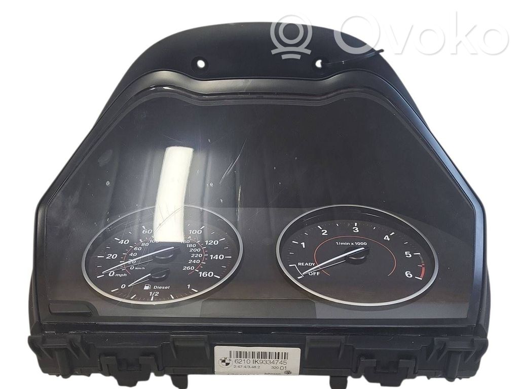 BMW 1 F20 F21 Speedometer (instrument cluster) 