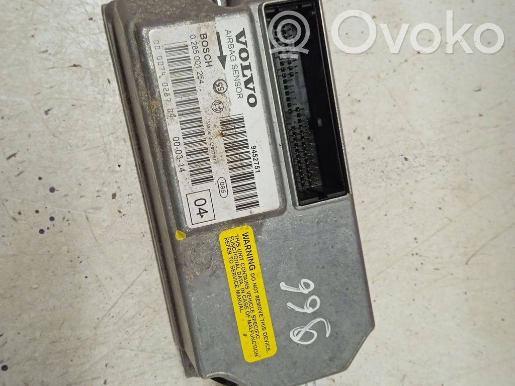 Volvo S80 Airbag control unit/module 