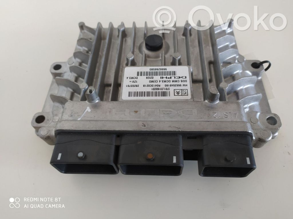 Peugeot 407 Engine control unit/module 