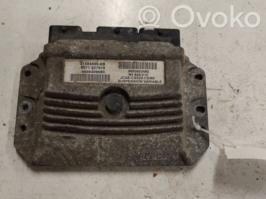 Peugeot 607 Suspension control unit/module 