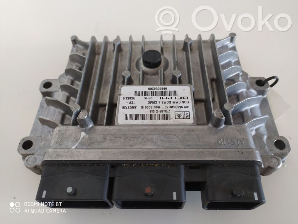 Peugeot 407 Engine control unit/module 