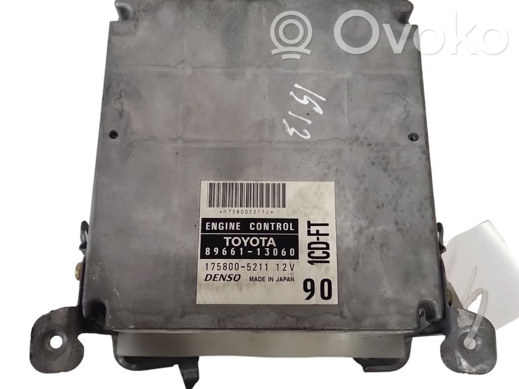 Toyota Corolla Verso E121 Engine control unit/module 