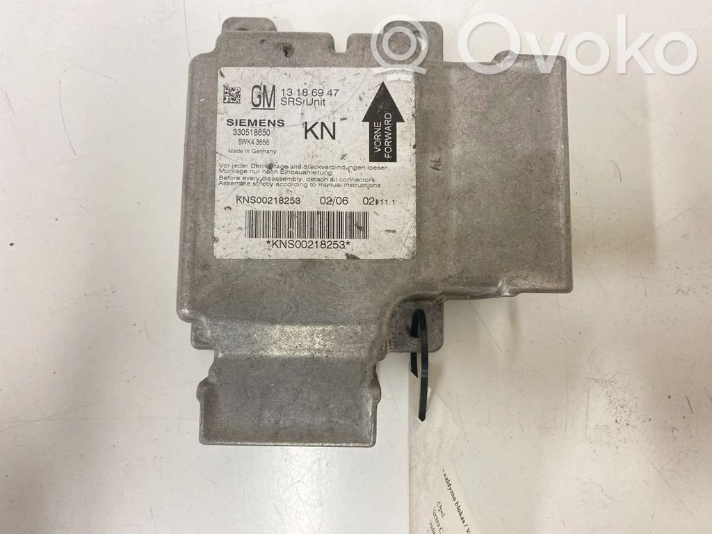 Opel Vectra C Airbag control unit/module 
