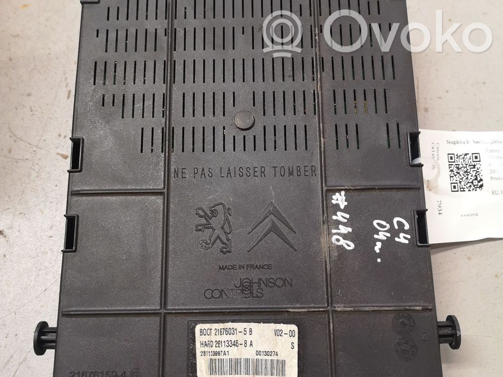 Citroen C4 I Fuse module 