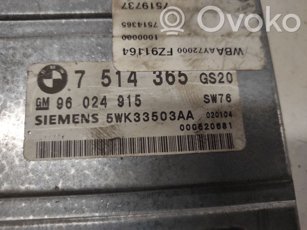 BMW 5 E39 Gearbox control unit/module 