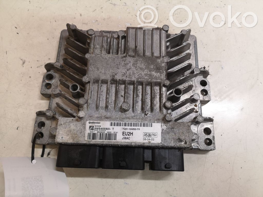 Ford Mondeo MK IV Engine control unit/module 