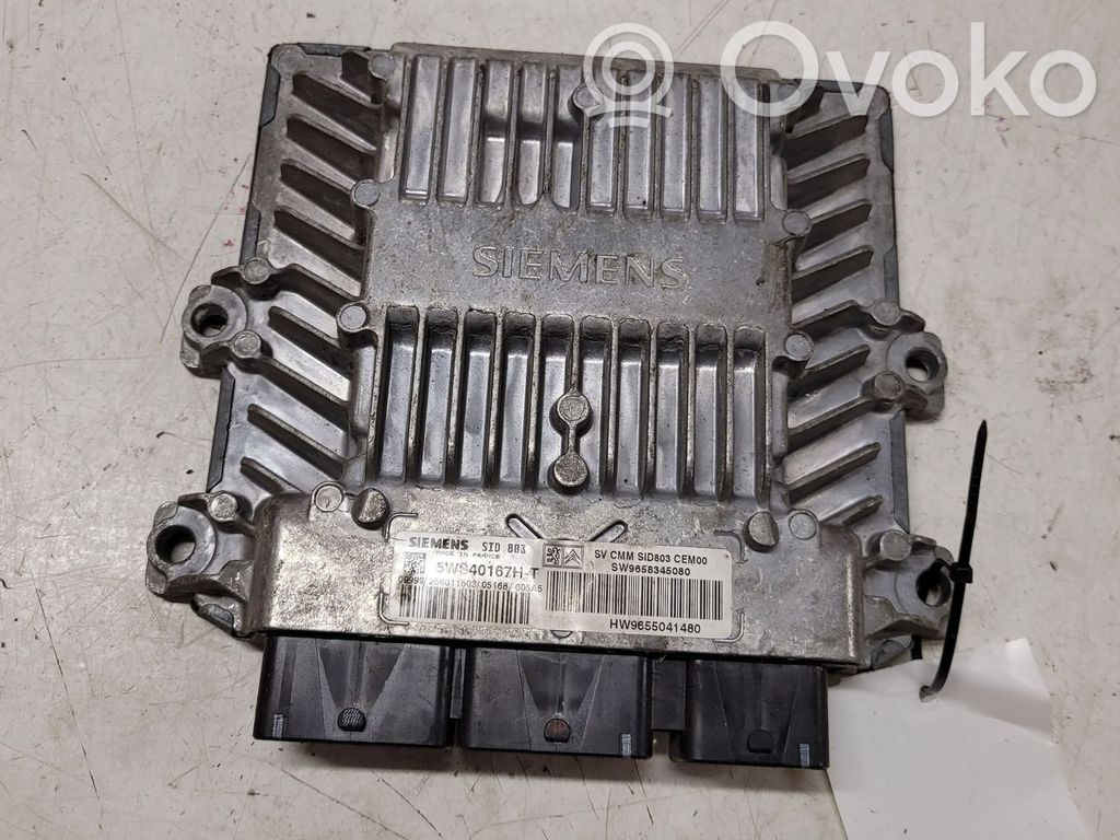 Peugeot 407 Engine control unit/module 