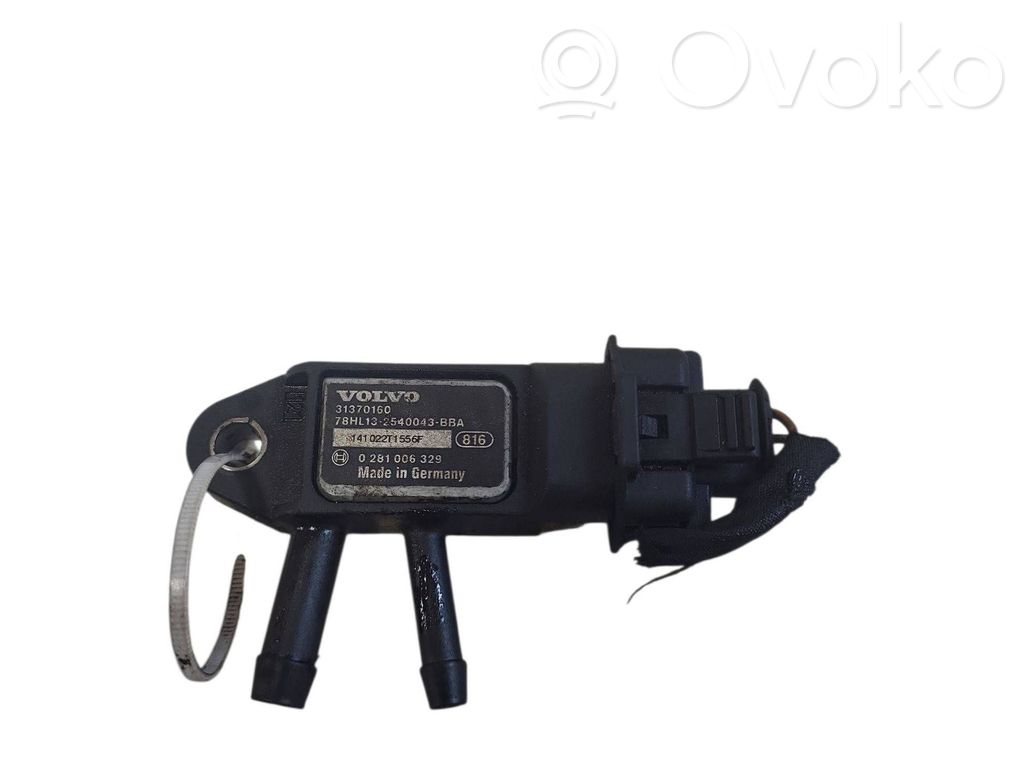Volvo XC60 Exhaust gas pressure sensor 
