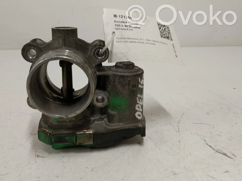 Opel Astra K Droselinė sklendė 