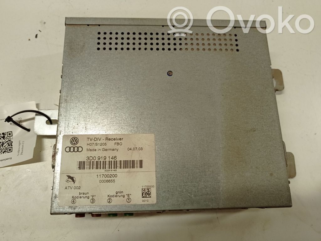Volkswagen Phaeton Comfort/convenience module 