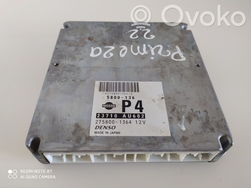 Nissan Primera Engine control unit/module 