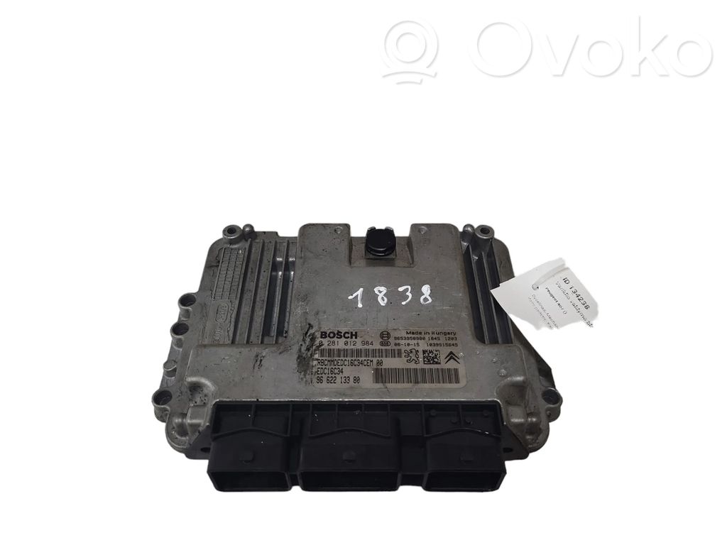 Peugeot 407 Engine control unit/module 