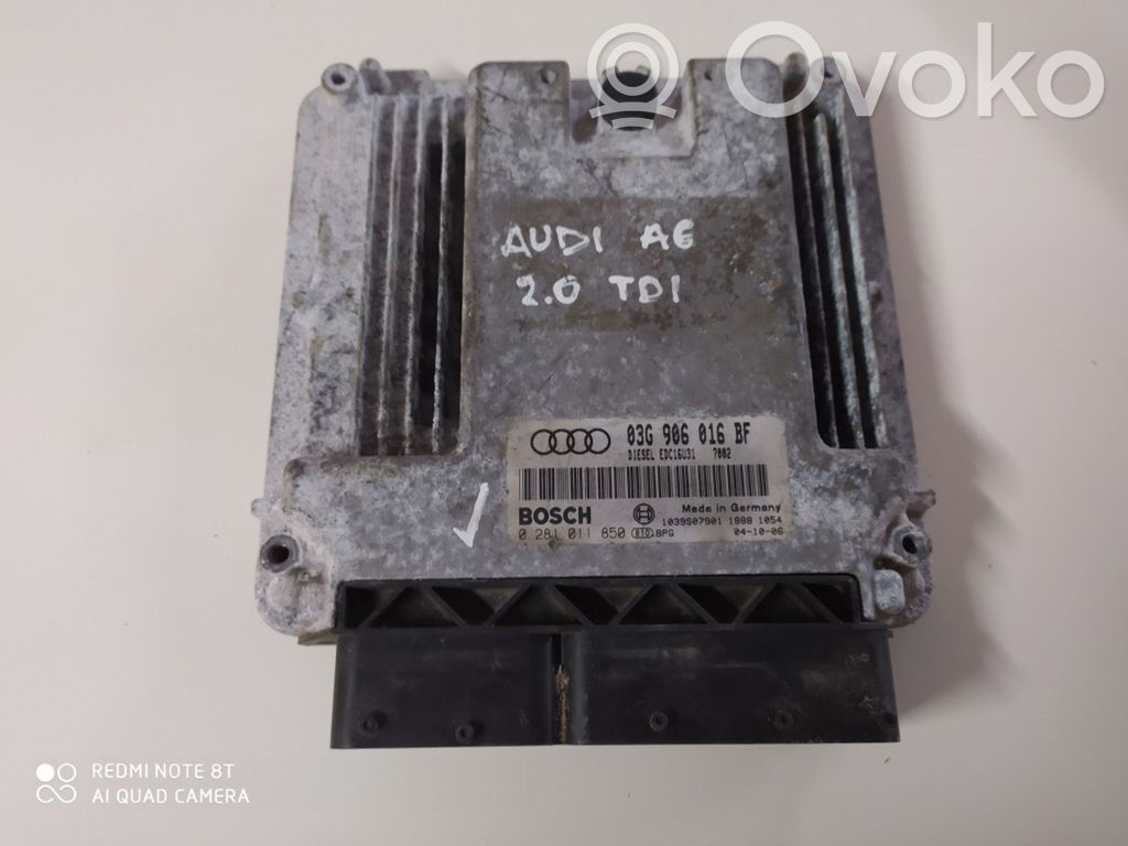 Audi A6 S6 C6 4F Engine control unit/module 