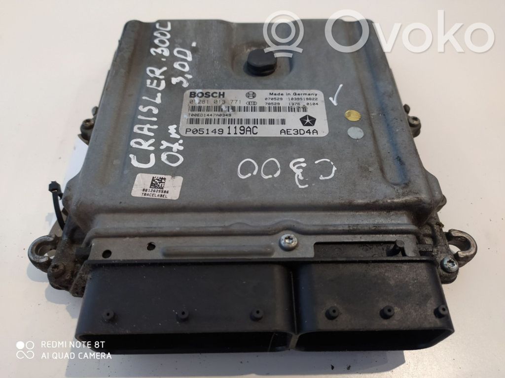 Chrysler 300 - 300C Engine control unit/module 