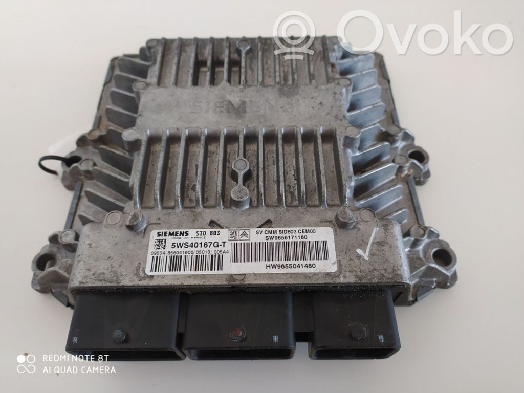 Peugeot 407 Engine control unit/module 