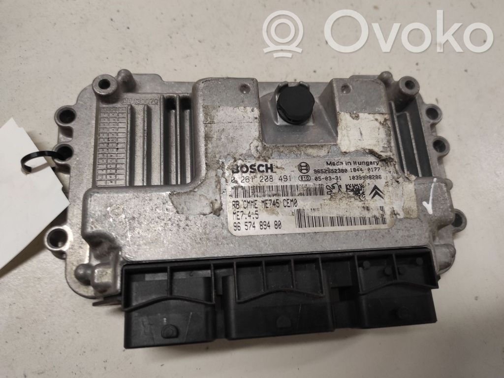 Citroen C4 I Engine control unit/module 