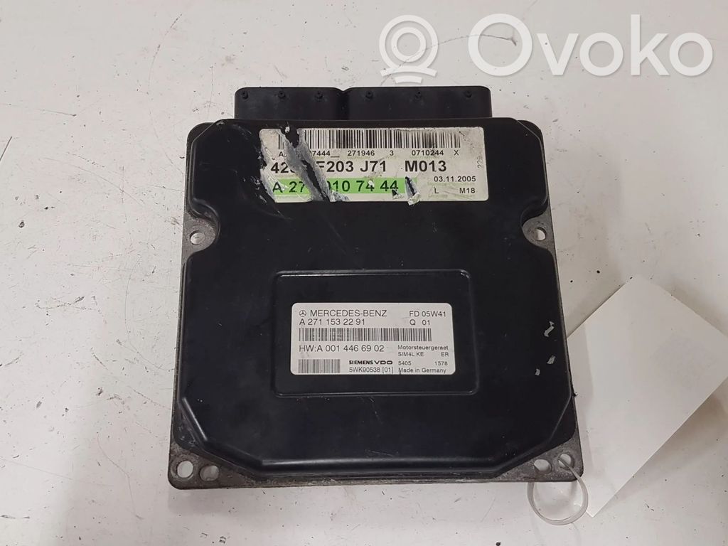 Mercedes-Benz C W203 Engine control unit/module 