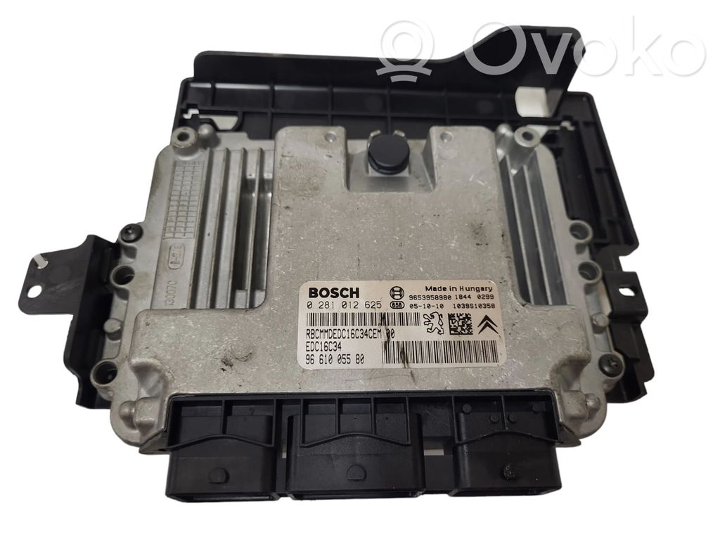 Peugeot 407 Engine control unit/module 
