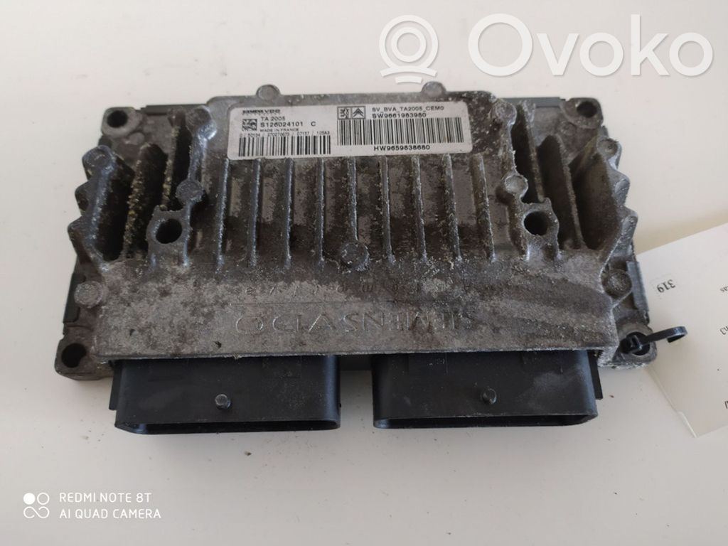 Peugeot 307 Gearbox control unit/module 