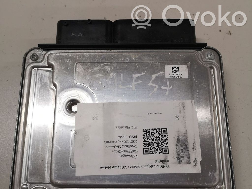 Volkswagen Golf Plus Engine control unit/module 