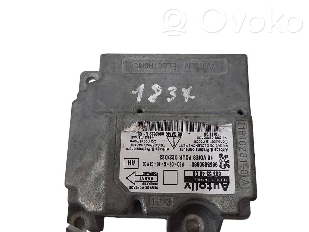 Peugeot 407 Airbag control unit/module 