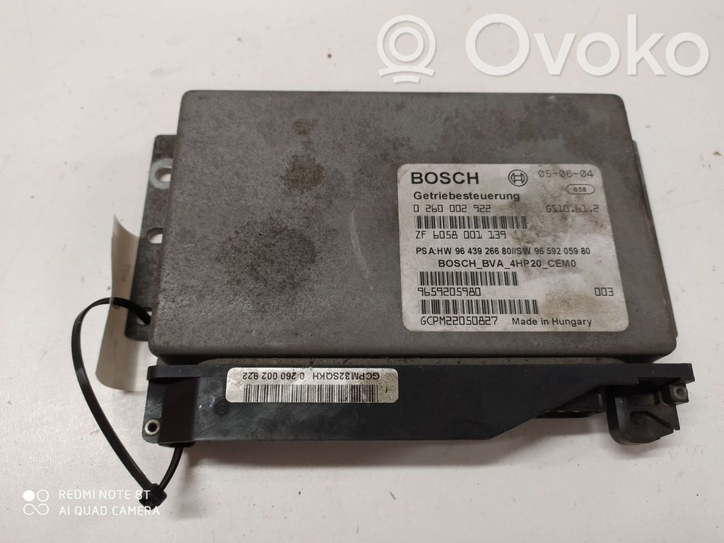 Citroen C5 Gearbox control unit/module 