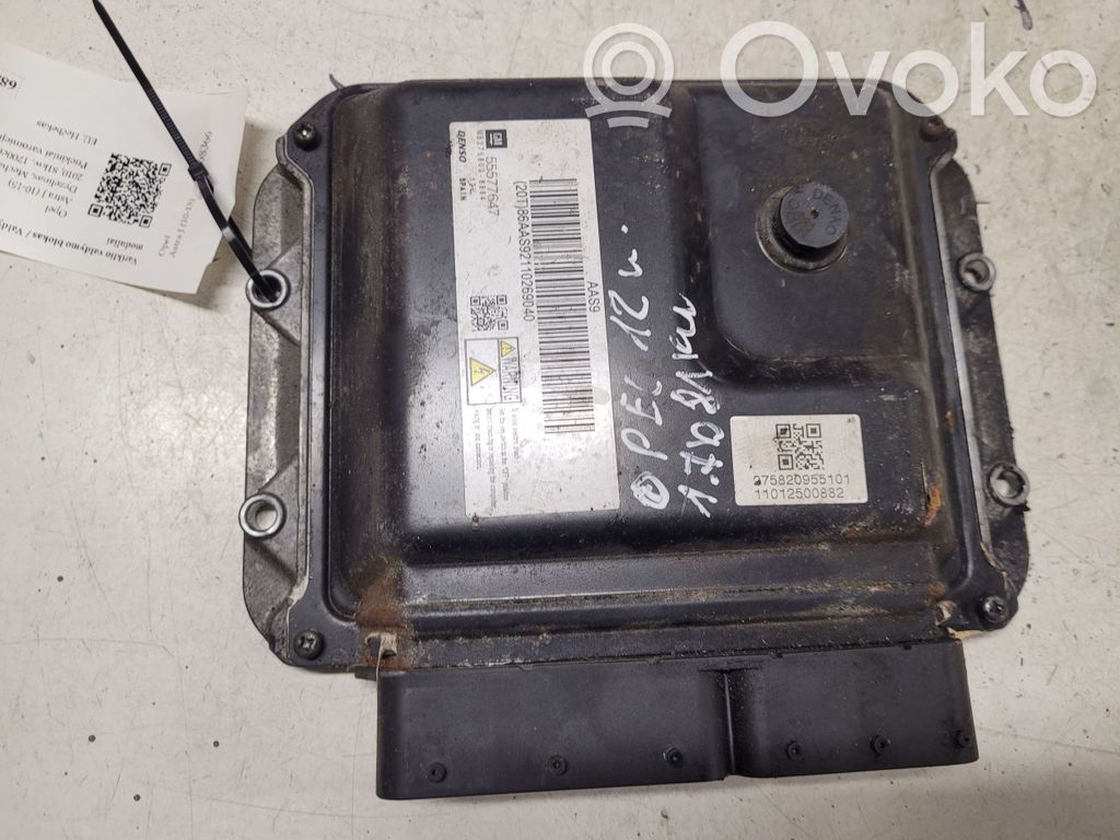 Engine control unit/module   55577647,MB2758008884